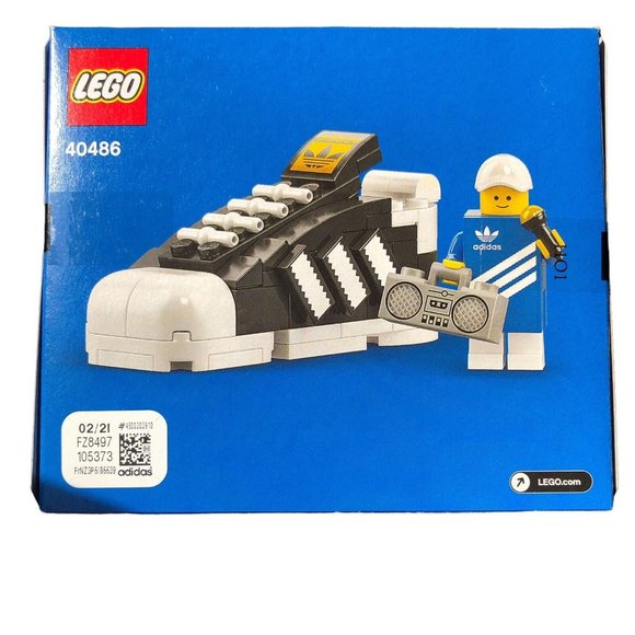 COPY - Lego 40486 MIni Adidas Originals Superstar 92 Pieces | Brand New in Reta… - Picture 1 of 5